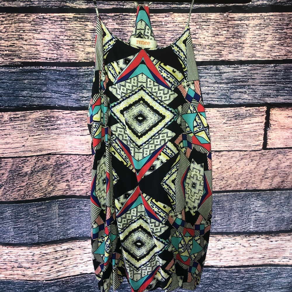 Multicolored Tank! Size L